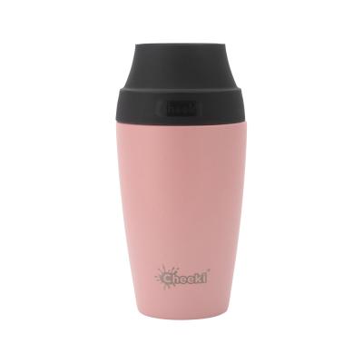 Cheeki Insulated Coffee Mug Pink 350ml